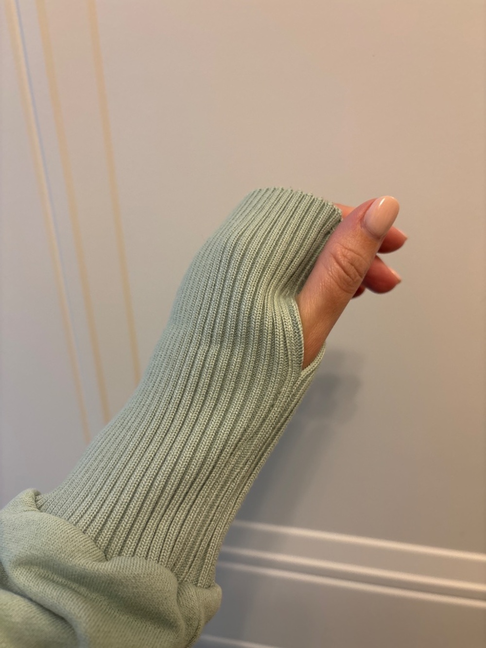 3/4 snap active pullover - Picture 3 of 3